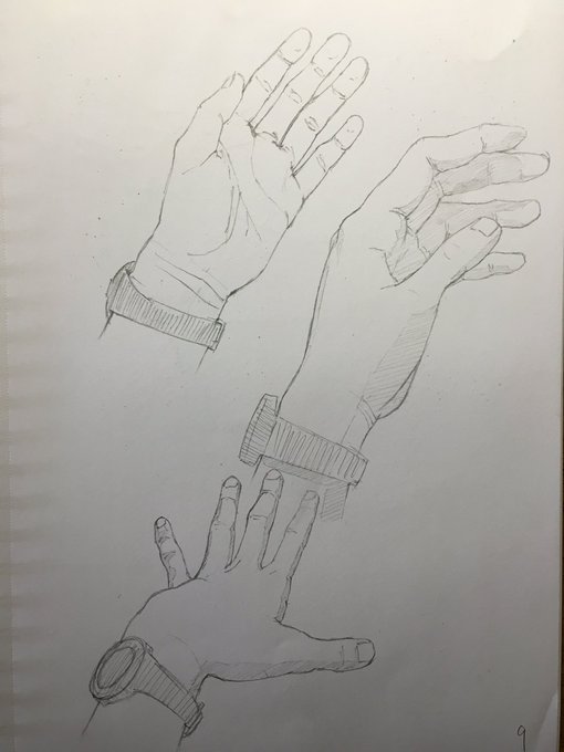 手 