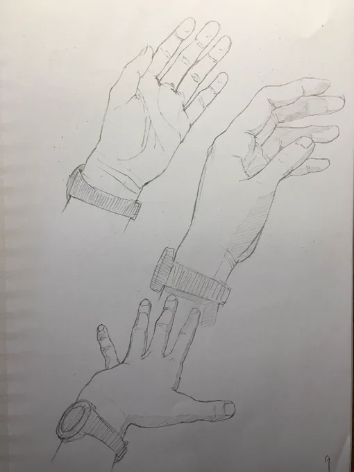手 