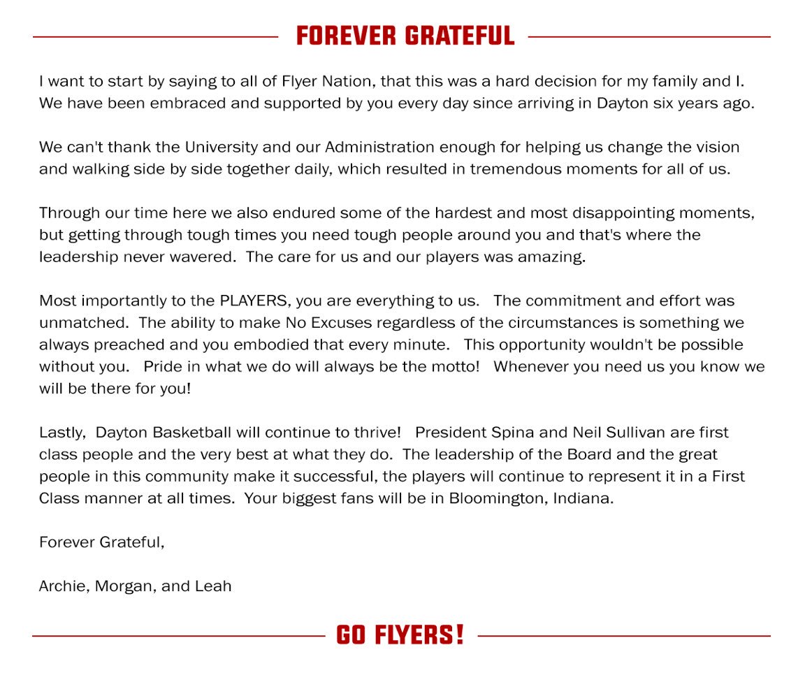Archie_Miller's tweet photo. https://t.co/W3TZPSK4Tq