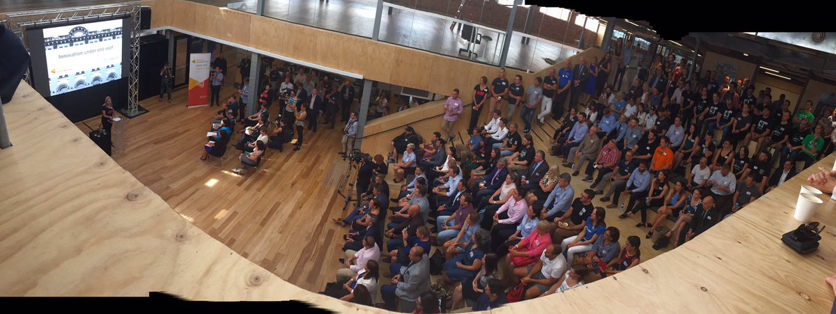 brentwattsau's tweet photo. Innovation under one roof at Qld Startup Precinct opening! @AdvanceQld @QChiefEntrepren @LeeanneEnoch https://t.co/mu05eOr5jU