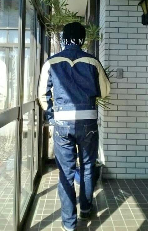 エヴィスevisu十周年記念黒大黒入ジージャン エヴィスevisu十周年記念