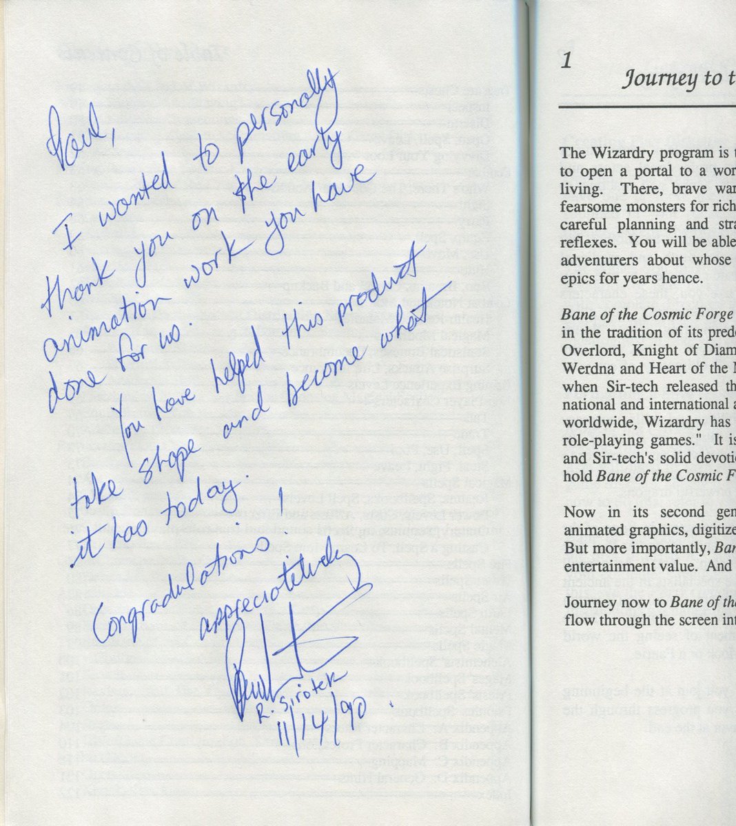 #Wizardry #rpg #RetroGaming <a href="/rsirotek/">Robert Sirotek</a> Anyone misses the good old Sir-Tech?