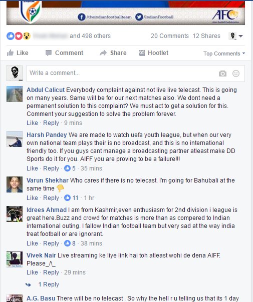 fni's tweet photo. My sympathies with the folks handling @indianfootball Social Media. Crisis Mode:ON 24x7 these days! 😁😁 #Notelecast #Indianfootball #MYAvIND https://t.co/aWEydEz9AT