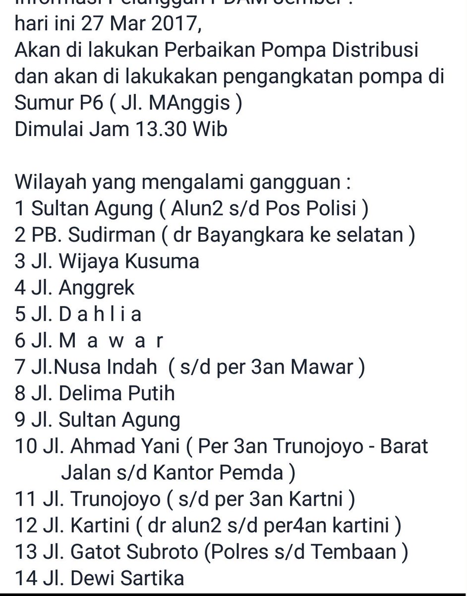 Perumdam Tirta Pandalungan tweet media