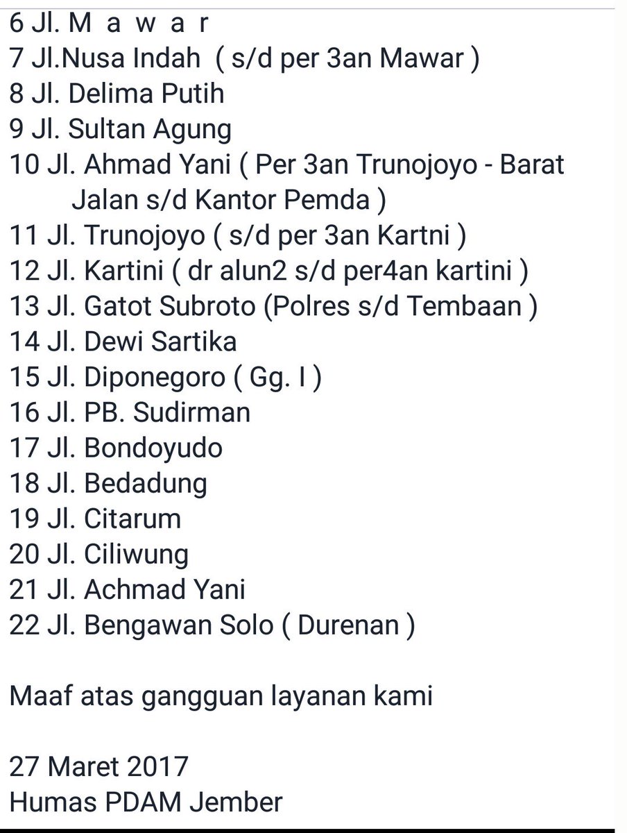 Perumdam Tirta Pandalungan tweet media