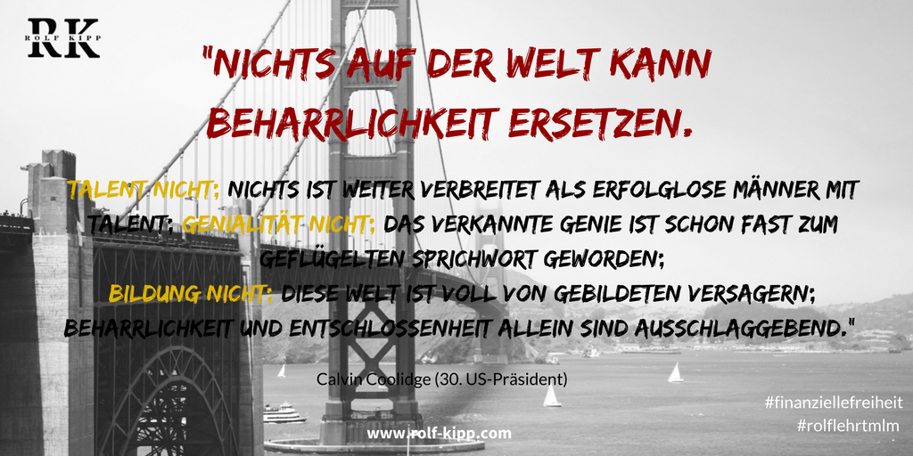 rolfmkipp's tweet photo. Nichts auf der Welt kann Beharrlichkeit ersetzen! #flp #rolflehrtmlm #mlm #networkmarketing #foreverlivingproducts #rolfkipp https://t.co/aSk7yrbO4s