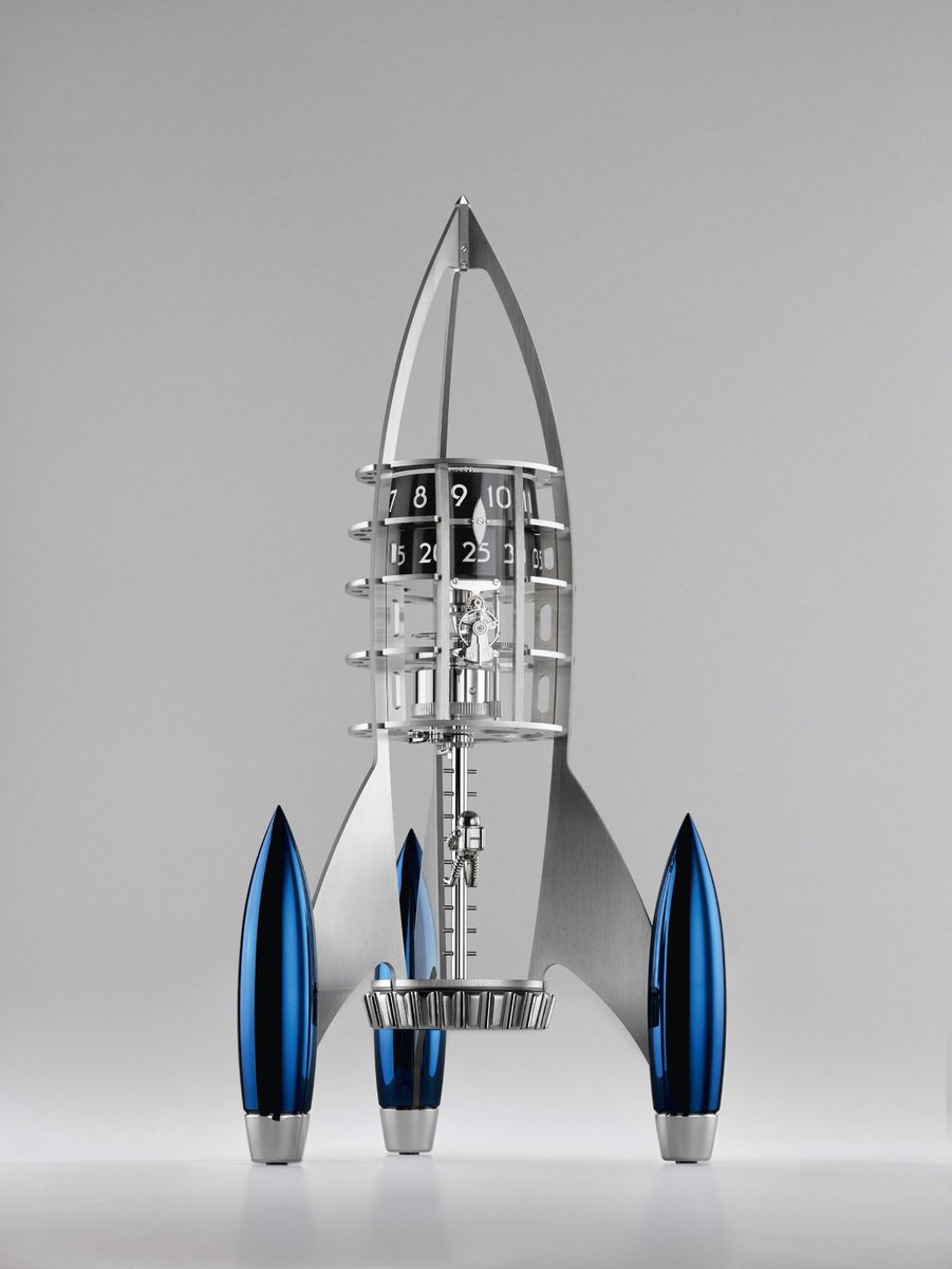 superblymedia's tweet photo. Die Destination Moon greift nach den Sternen - Von MB&amp;F und L’Epée 1839. | https://t.co/Zh0OFaDt9v @superblymedia #tischuhr #design #clock https://t.co/UFxqrz6Avx