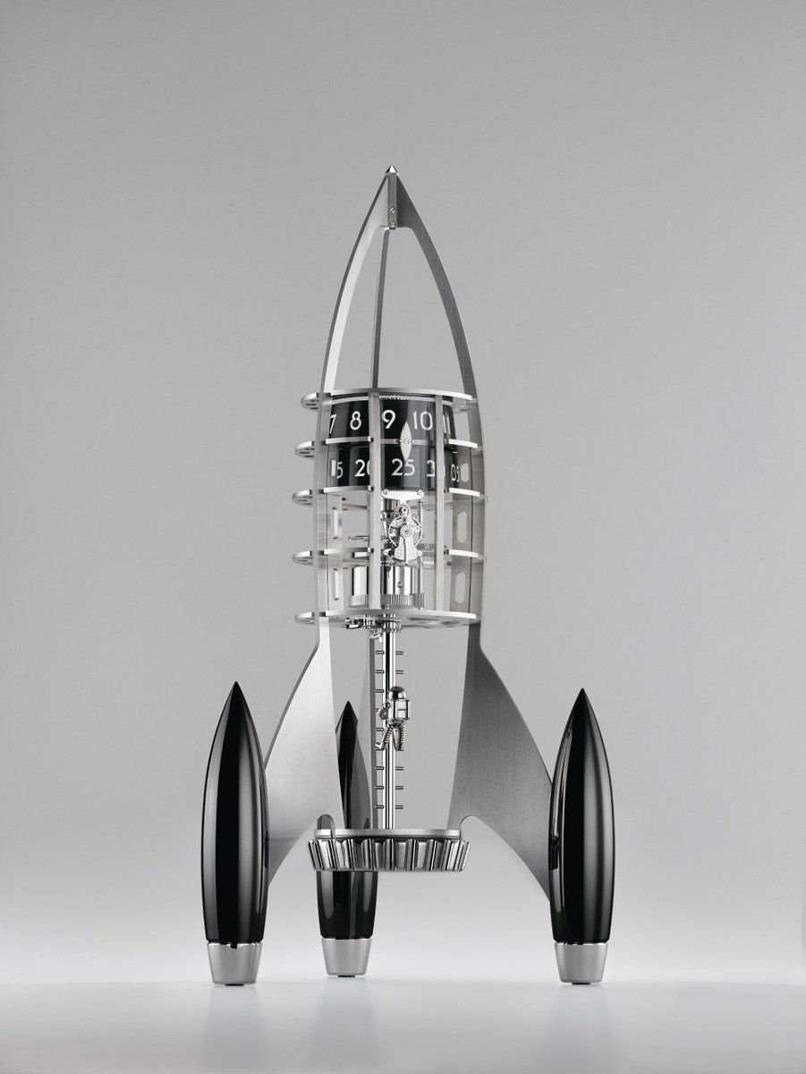 superblymedia's tweet photo. Die Destination Moon greift nach den Sternen - Von MB&amp;F und L’Epée 1839. | https://t.co/Zh0OFaDt9v @superblymedia #tischuhr #design #clock https://t.co/UFxqrz6Avx