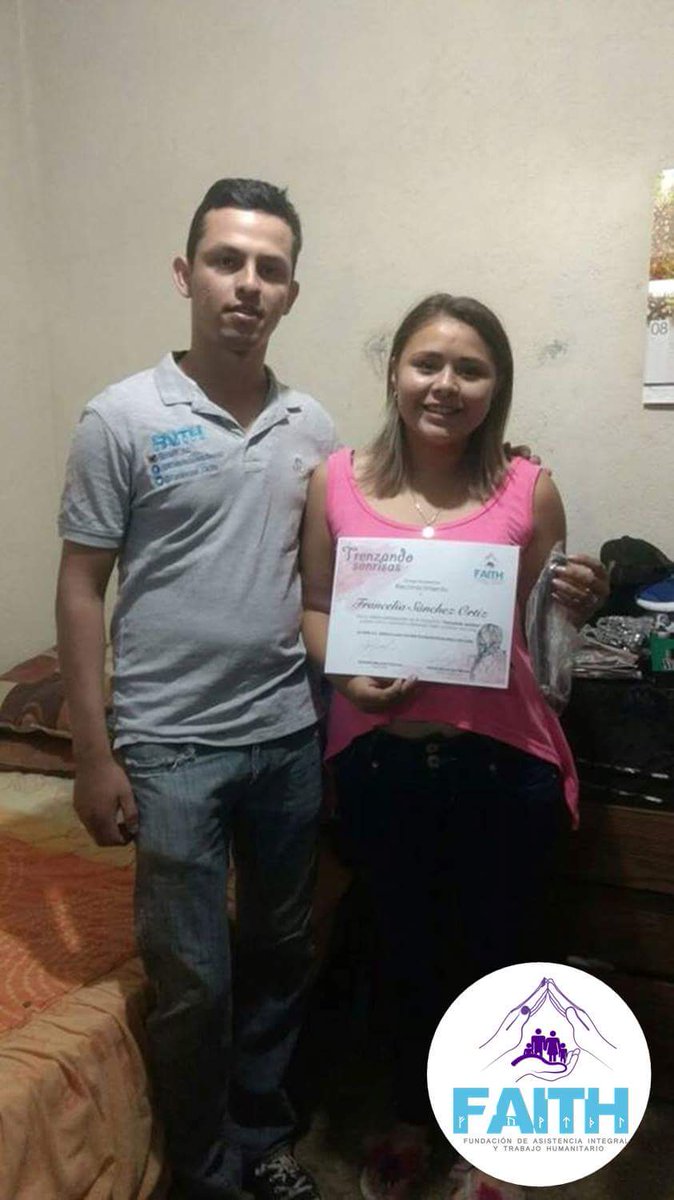 Fundacion_FAITH's tweet photo. Una donadora más, muchas gracias Francelia Sánchez! Te invitamos a la campaña "Trenzando sonrisas" de #FAithAC #JuntosPorQuienMásLoNecesita https://t.co/D8ntsaM5yy