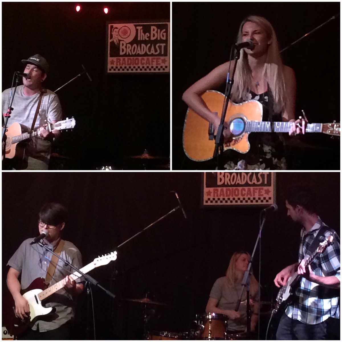 . <a href="/bottlerocket07/">Bottle Rocket</a> played host tonight to @mmclarkmusic and <a href="/Summertime_TN/">Summertime</a> at #RadioCafe in Nashville. #bandtogether