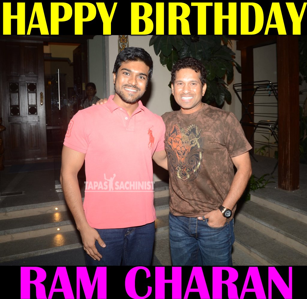 Happy Birthday Ram Charan 

Be Blessed And Happy - Always

Best South Actor Ever  