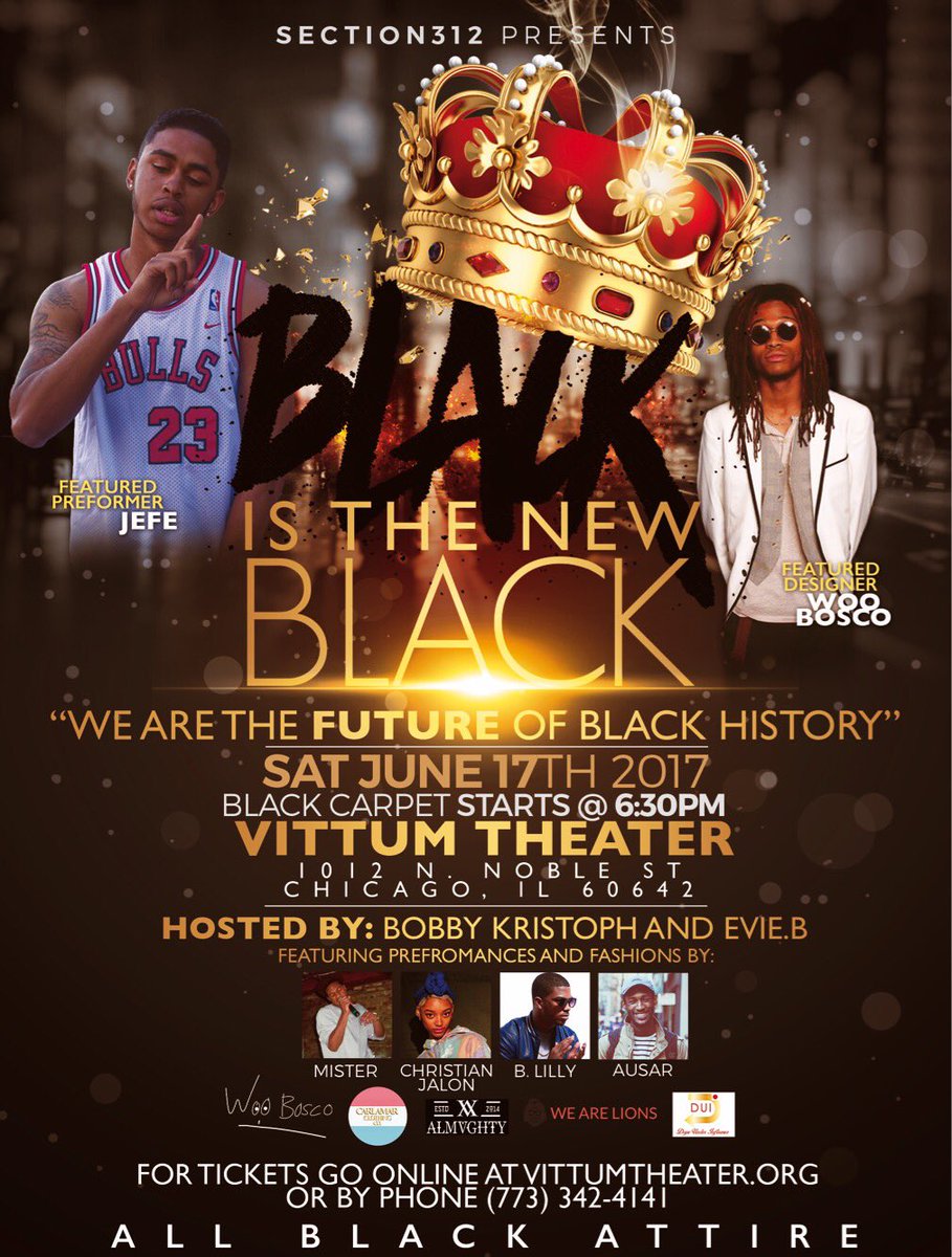 section_312_'s tweet photo. Come out and enjoy the future of music and fashion at "Black Is The New Black" #section312 https://t.co/uLCJWgWXuC