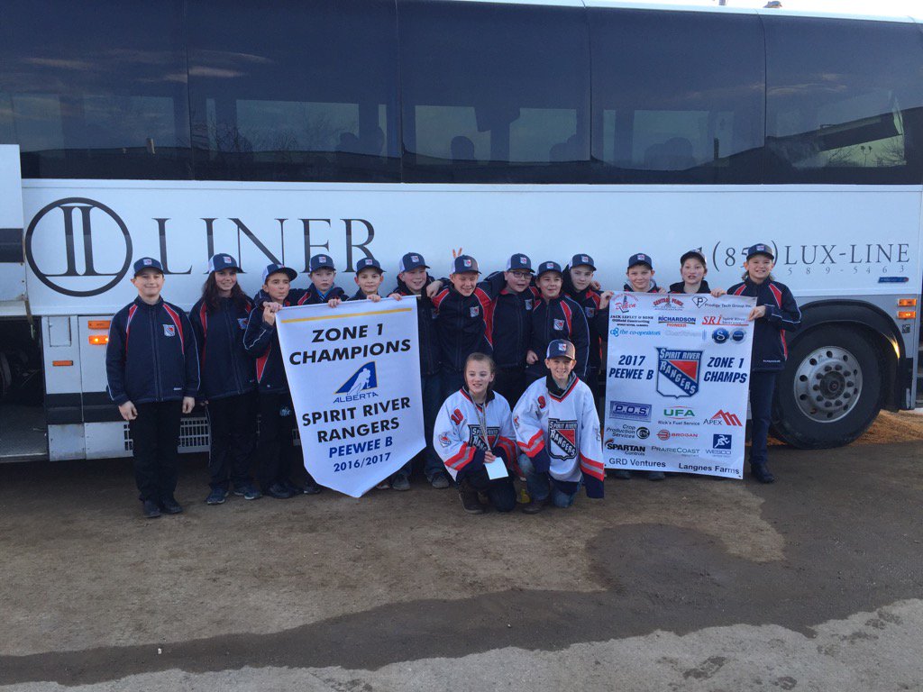 Proud of my daughter Ashlyn and her team at the Peewee B provincials this weekend in Consort #Spiritriverrangers