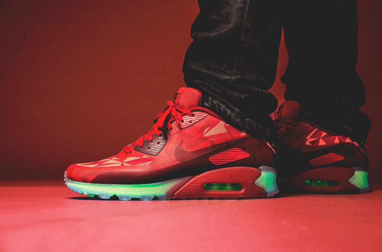 KICKS CREW on X: "Nike Air Max 90 ICE (631748-600) Gym Red Light Crimson  USD 80 on Sale https://t.co/naw8bqEcSX https://t.co/VI0FNhfMcM" / X