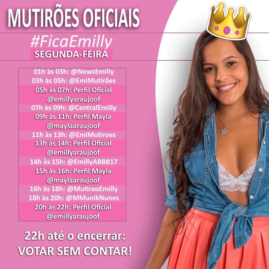 emerzou's tweet photo. #ForaDaniel
Os mutirões oficiais são esses abaixo no banner. 
DIVULGUEM! #BBB17 https://t.co/j1Vk7MYjoK