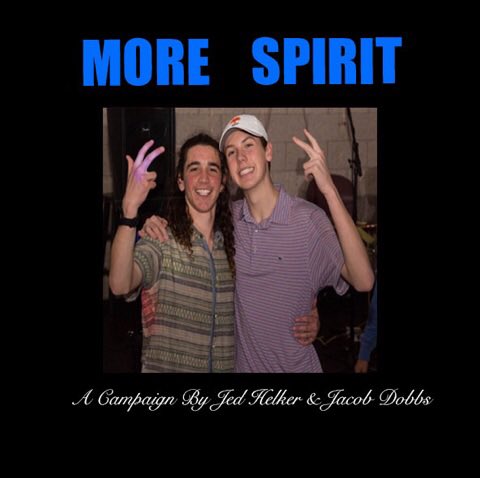 jacobdobbss's tweet photo. i'd like to announce Jed Helker and I will be running for your 2017-2018 Spirit Vp's #morespirit https://t.co/KYaQuYufeR