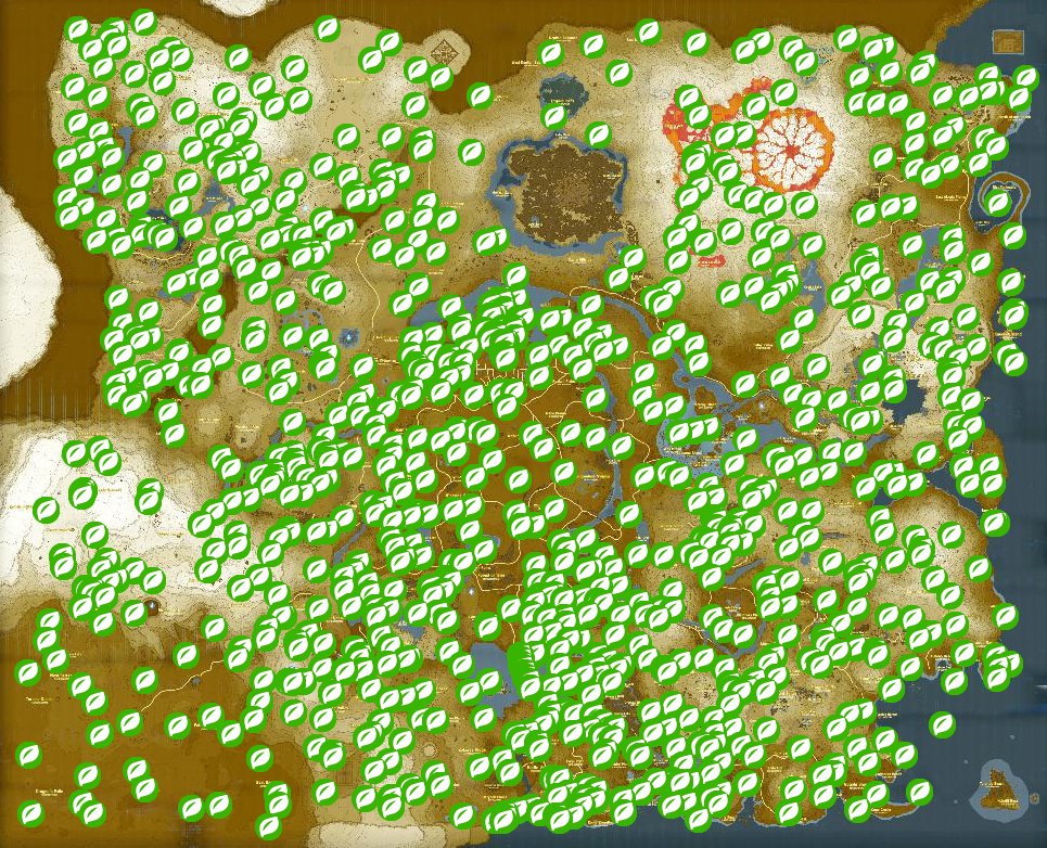 Korok seeds map interactive