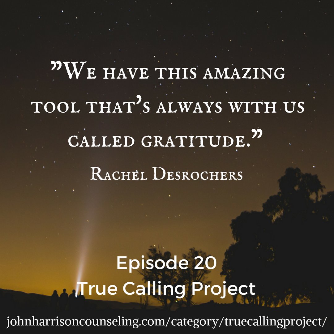 Truecallingproj's tweet image. Talking gratitude with Rachel DesRochers! @gratefulrachel @GratefulGrahams wp.me/p6j5IV-I1