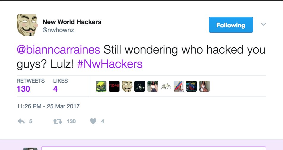 VigilanteJrnlst's tweet photo. @DamienPrinceJr @youtube was hacked by @Nwhownz Need to nail down an interview w you PlsThx
#NWHackers article: https://t.co/CubpEikv4t https://t.co/3xKka1g2uz