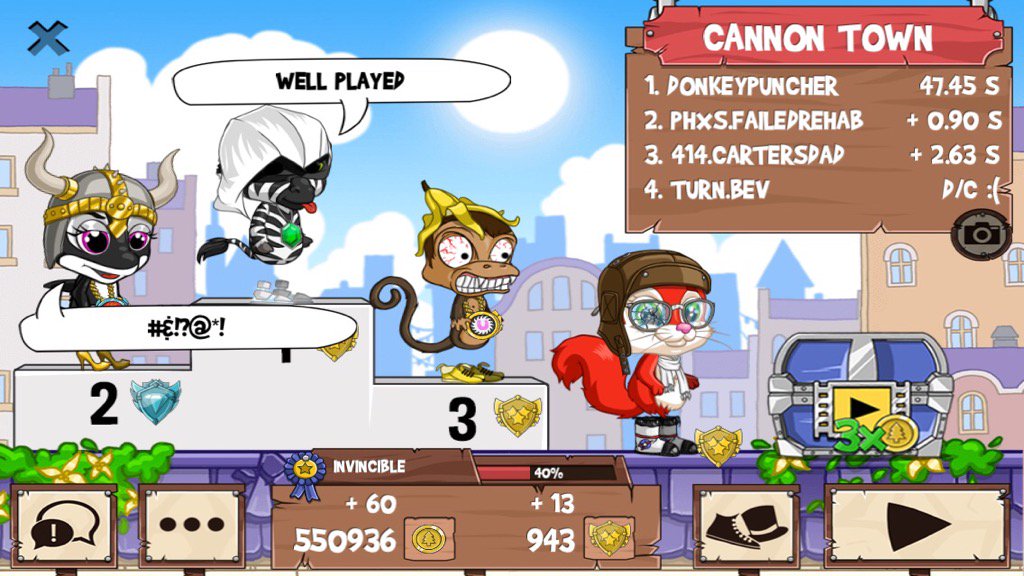 donkeypuncher_1's tweet photo. Want to catch an L? #funrun2 #FAILEDRehab #CartersDad #Bev https://t.co/ampWiUyNqc