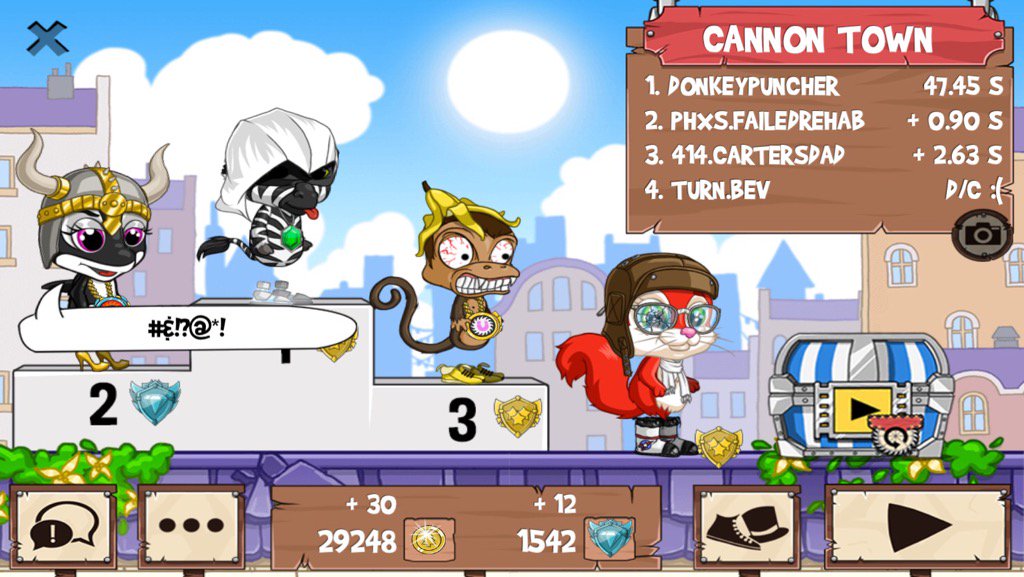 SolSistah_'s tweet photo. Targeting MF then rage quits lol! Having a blast @ #funrun2 #DonkeyPuncher #CartersDad #Bev https://t.co/U35x2ELgkk