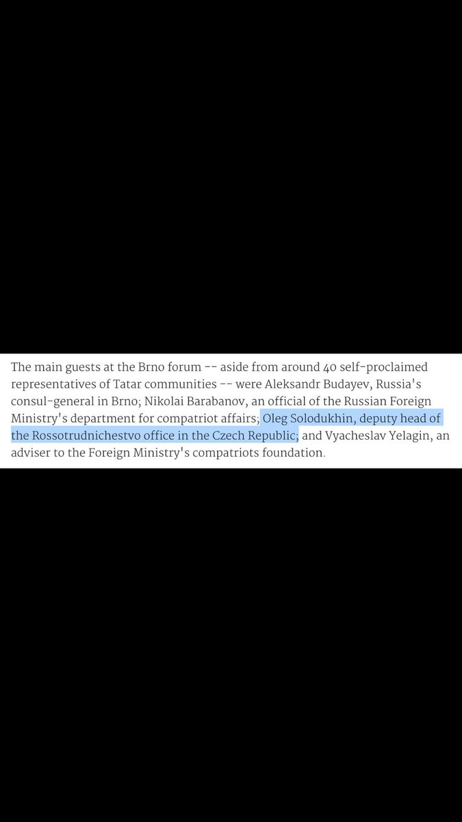 funder's tweet photo. Fact Check: Oleg Solodukhin does run the NGO in the #TrumpRussia dossier out of Prague

#russiagate #resist #theresistance #trumpleaks https://t.co/ehJXZiBngs