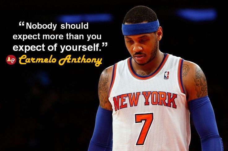 Sportzlabz's tweet photo. Quote Of The Day #quotes #quoteoftheday #motivationalquotes #motivationalspeaker #carmeloanthony #nicks #newyork #nba https://t.co/a7zGAkOYeh