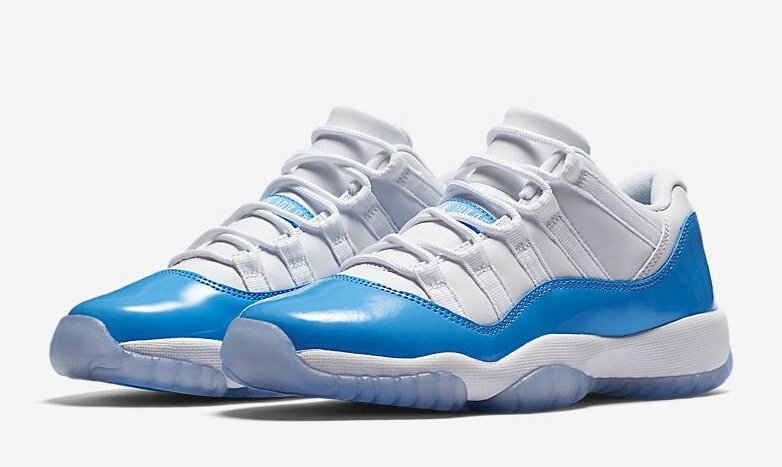 DariusKelley2's tweet photo. Air Jordan 11 Low Columbia release on 04/15/2017 for $175 via @KicksOnFire #KoFapp https://t.co/ZBSthnNYTH