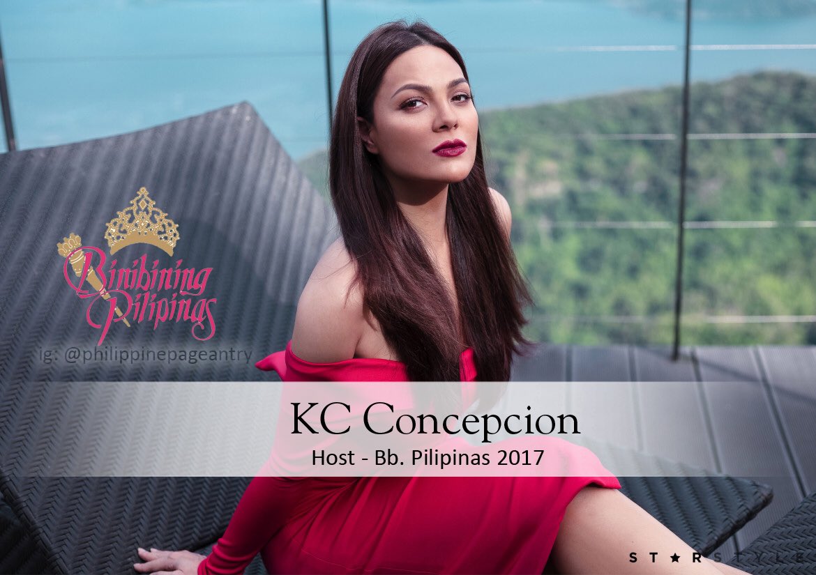 PHpageantry's tweet photo. CONFIRMED: @itskcconcepcion to return as #BbPilipinas #BbPilipinas2017 pageant host happening on April 30! #MissUniverse https://t.co/jG6deZ9YoH
