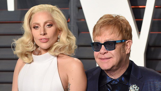 Watch Lady Gaga and Stevie Wonder Sing \"Happy Birthday\" to Elton John  