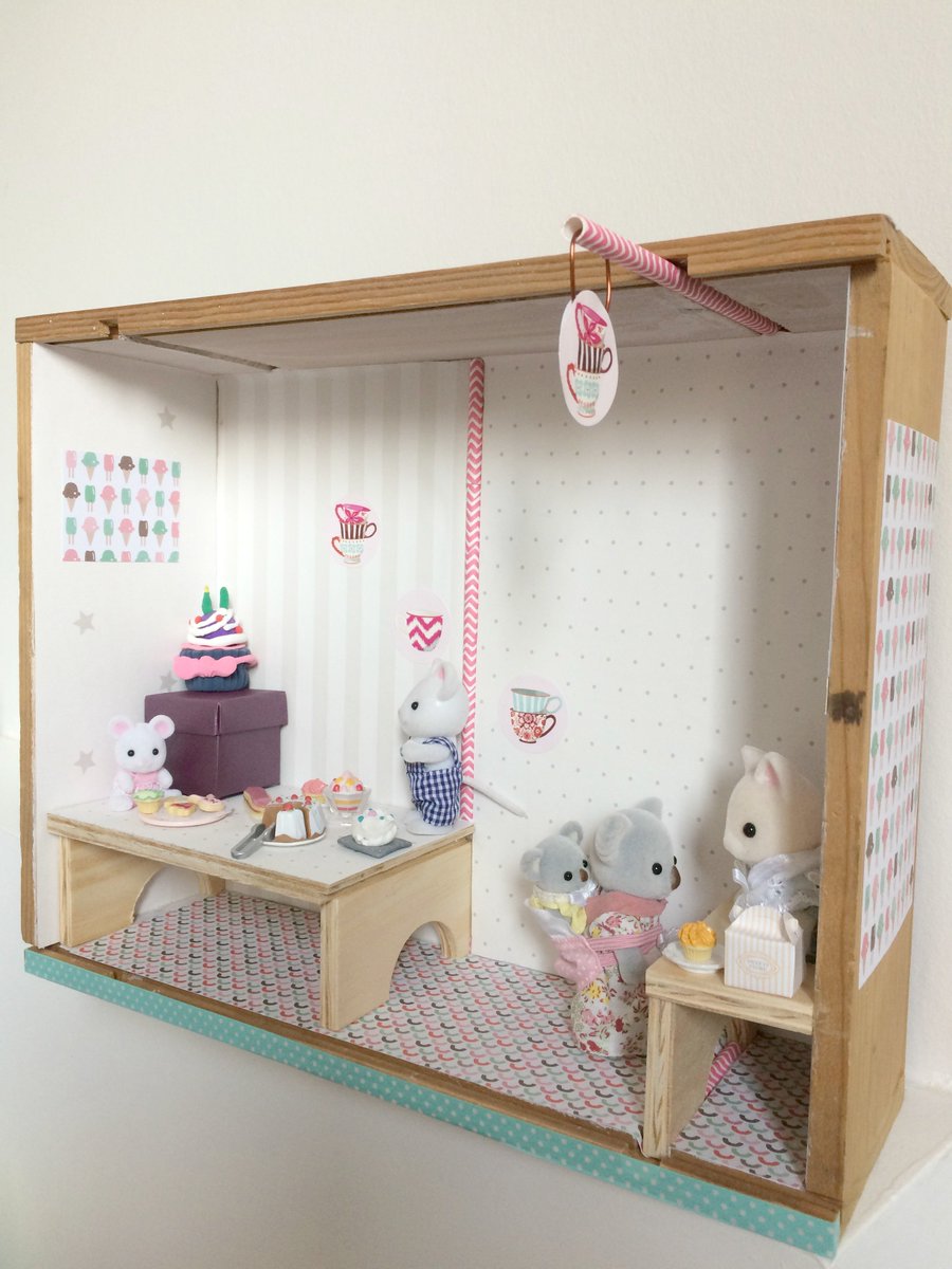 Découvrez &amp; abonnez-vous au nouveau blog de Flo= mimousk.blogspot.fr Aujourd'hui: bricolage pour Sylvanian! #diy bit.ly/2nWf4mf