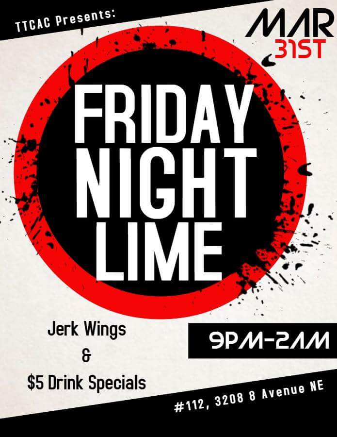 ttcacexec's tweet image. Join us on March 31st for our next #FridayNightLime at #TTCAC 
See you soon!