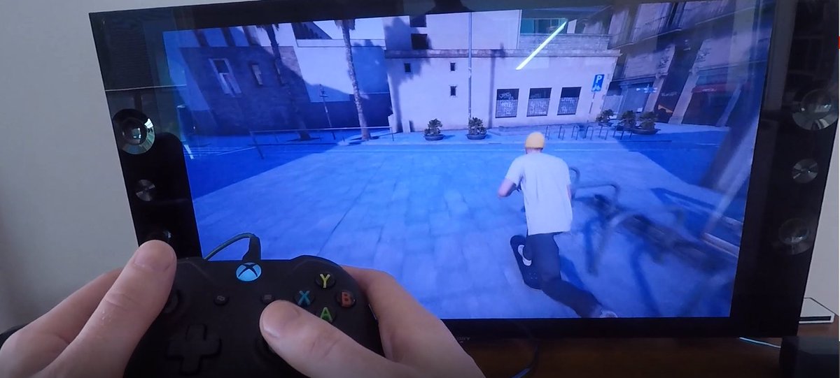 R&amp;D continues @ True Skate HQ... Gamepad update coming soon... kck.st/2niQHht 🕹️🖥️📺