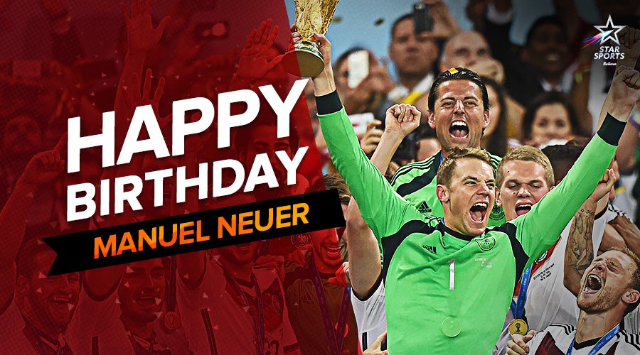 Wishing the Germany and sweeper-keeper a very happy birthday!  