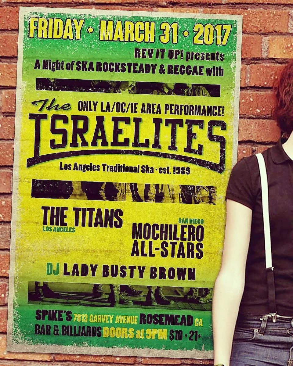 TheIsraelitesLA's tweet photo. This Friday Night in Rosemead, CA! https://t.co/WeyT3aFvRJ