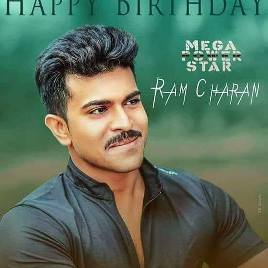 Happy birthday mega power star RAM charan tej.. 