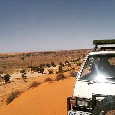 OutbackEV's tweet image. Sun will be more than bouncing off the OutbackEV's windscreen! It'll provide the #energy for the 1st ever #EV to cross the Simpson Desert!