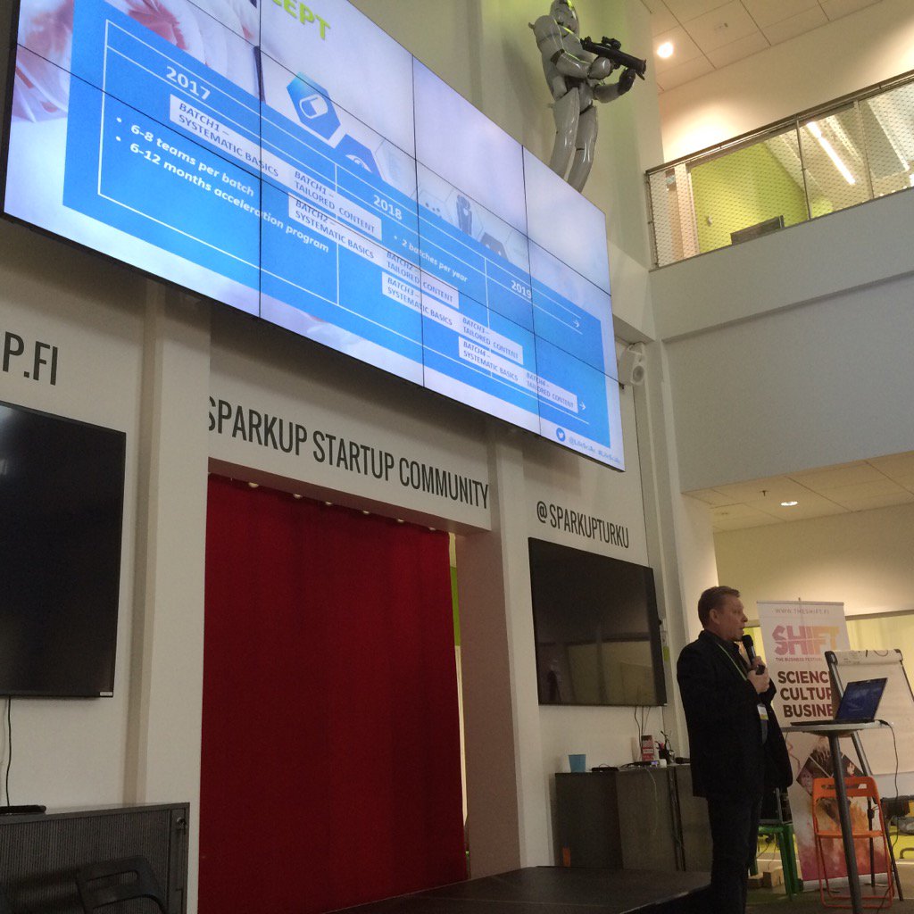 HendolinMinna's tweet photo. Finland's 1st Life Science Accelerator kick off - Journey starts now! @LifeSciAc #LifeSciAc @SparkUpTurku @tpalenius https://t.co/Ox0bOMi2un
