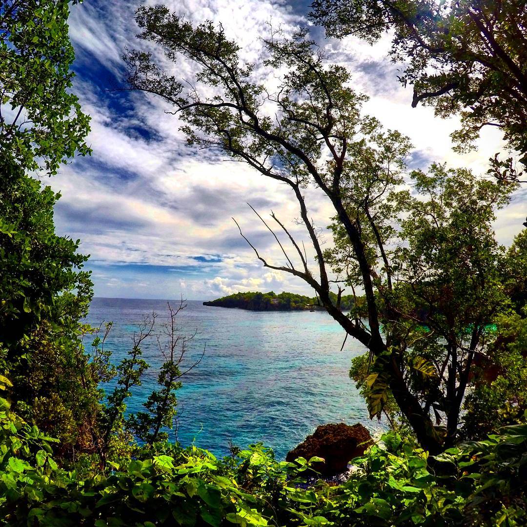 Frenchman's Cove covers 42 acres and features hundreds of stunning views such as this one #FeelTheVibeJamaica