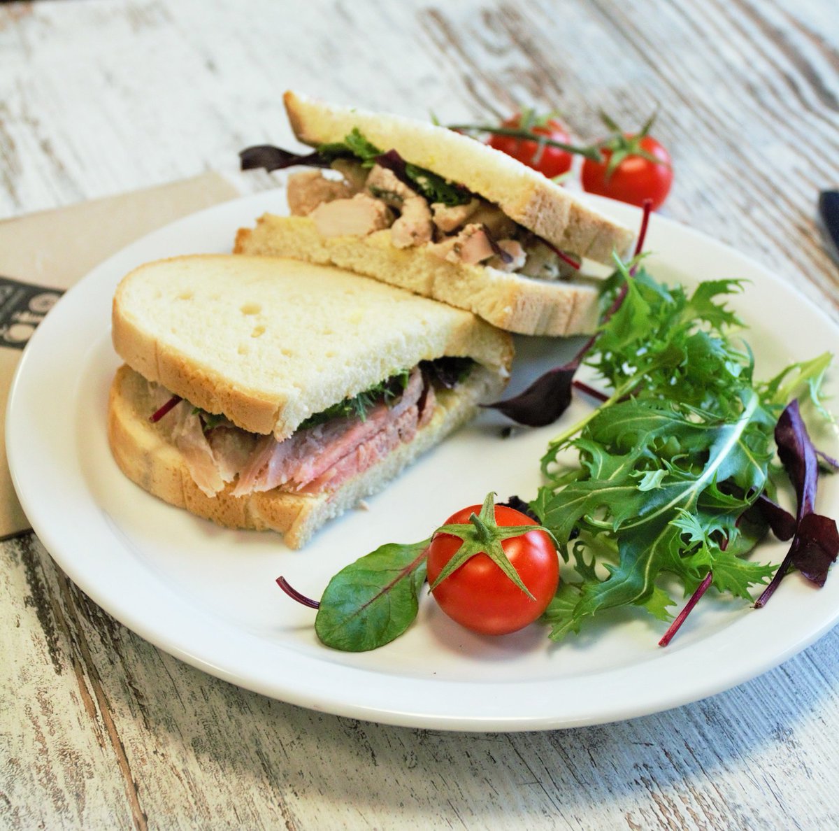 AlmedaFood's tweet photo. We can't wait to roll out some of our freshly made and locally sourced sandwiches today #goodfood #hungry #lunch #sandwich #homemade https://t.co/bd7PBuN1MM