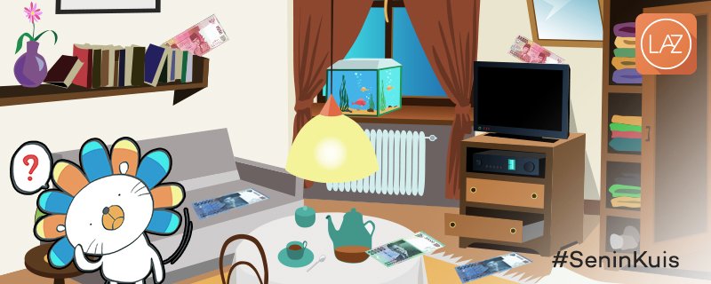 LazadaID's tweet photo. RETWEET &amp; MENTION jumlah uang yang ada digambar ini dengan #SeninKuis. Akan ada 2 orang terpilih yg dapetin voucher 100K.^^
#LazadaID https://t.co/Oii5bbM1rj