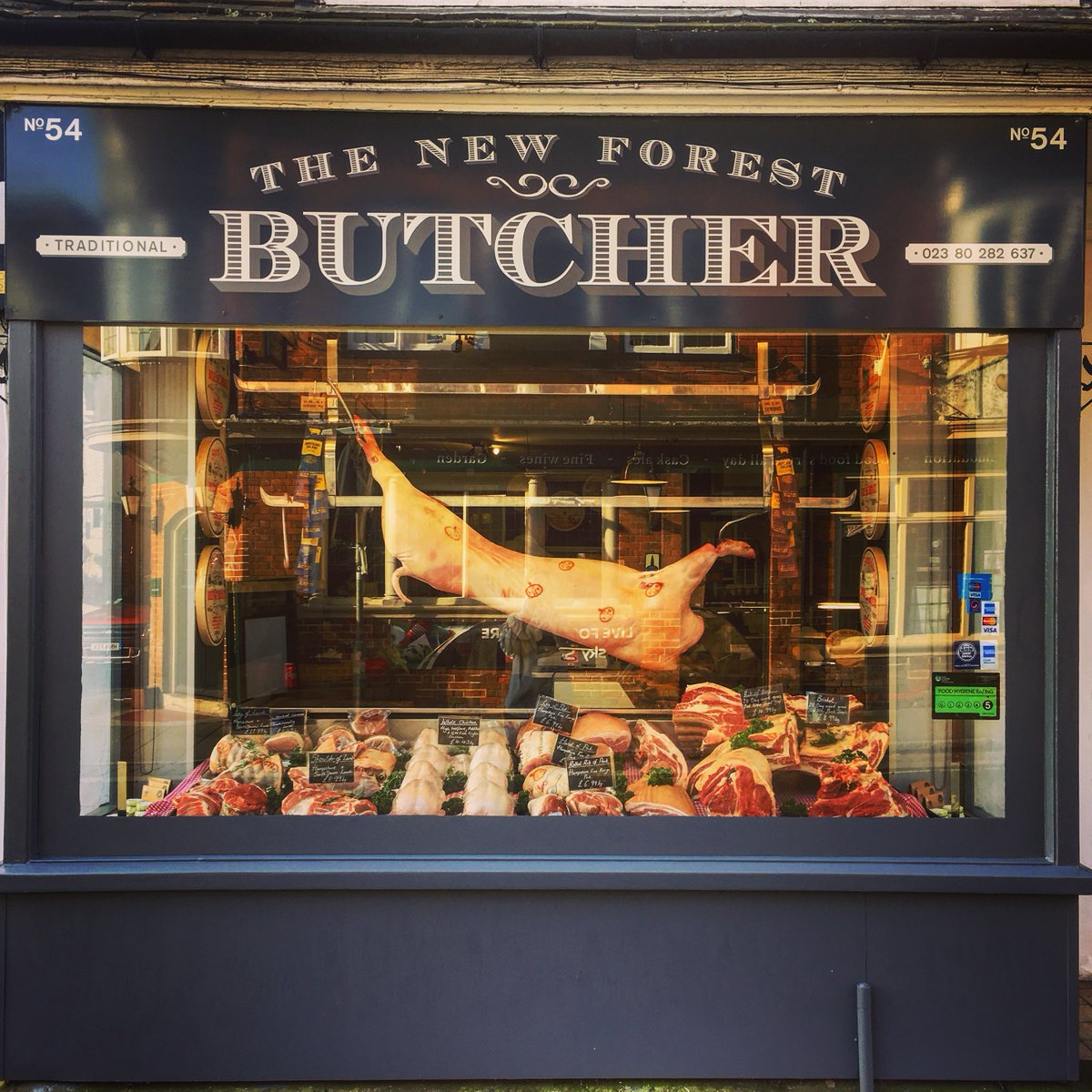 Do you visit Lyndhurst? We are a #New traditional family run Butchers. Come visit us Tuesday-Saturday 9.00-5.30 #newforest #meat #delicious