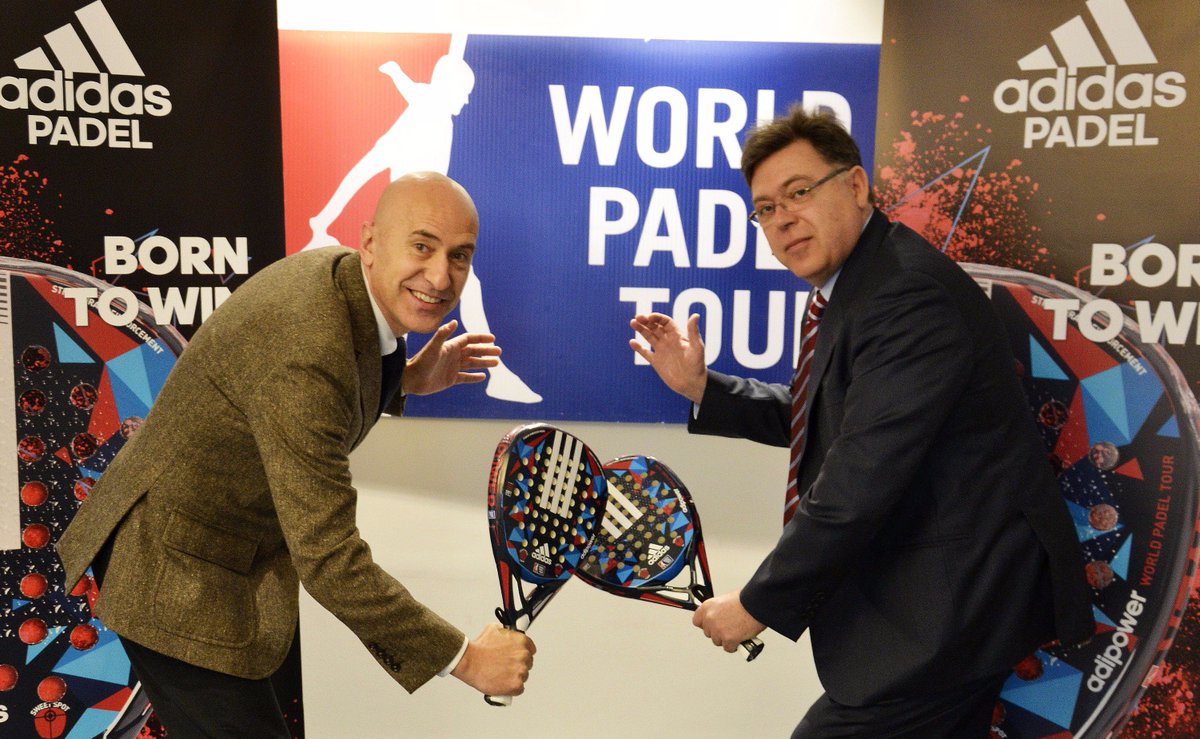PADELABSOLUTE's tweet photo. [OFICIAL] @adidas_padel se convierte en la pala oficial del circuito profesional @WorldPadelTour https://t.co/zvWwaqYDsC https://t.co/FfzAcv46Dq