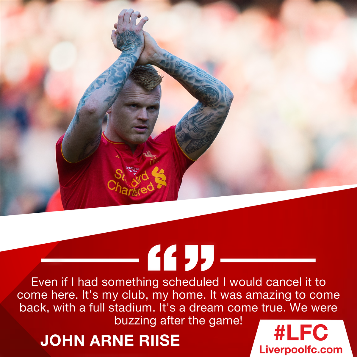 We love having our legends back home. 🔴