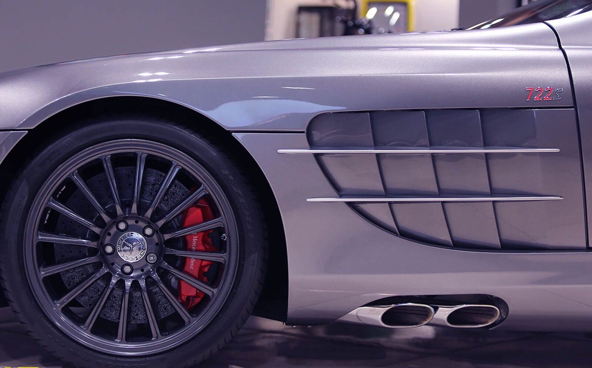 CarWaffle's tweet image. Rare 640hp #Mercedes SLR 722 S Roadster spotted on sale for $745k 😍😍 bit.ly/2n9nmDN