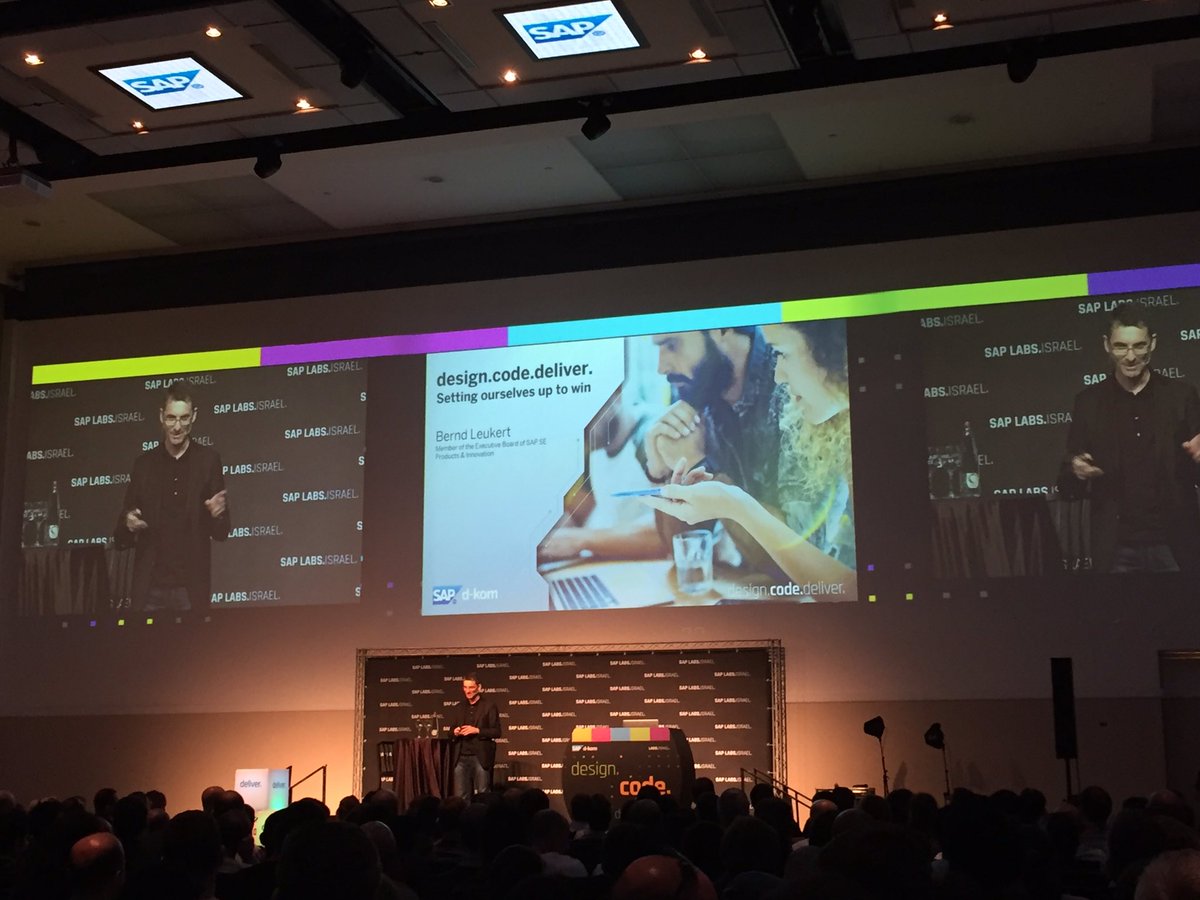 GKS's tweet photo. @LeukertB starting his #SAPIL #dkom keynote https://t.co/9zmmznoPdj
