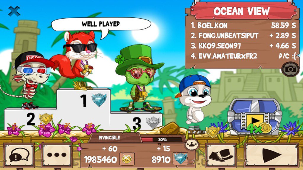 Kon_Azhar's tweet photo. Get on my level, son! #funrun2 #UnBeatSiput #Seon97 #AmateurxFR2 https://t.co/ioXcu8kx5t