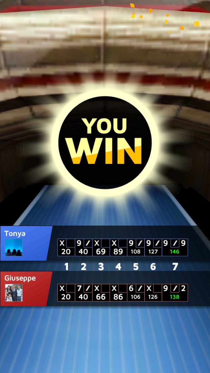 I won at Seoul stage with 146 points! Challenge me now![goo.gl/PKD66U] #Bowling_King