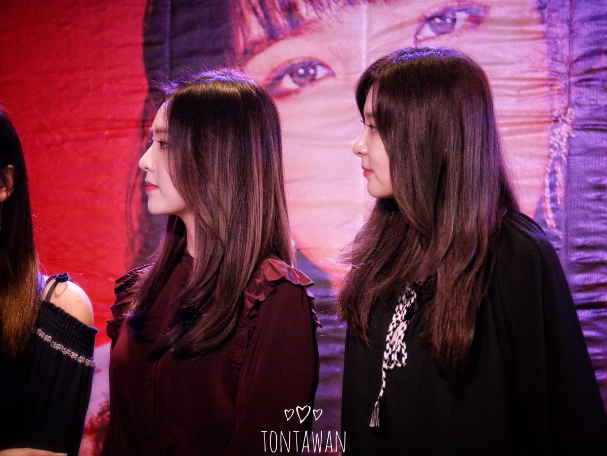 tontawan_t's tweet photo. 170327 #REDVELVET_1st_inBKK Perfect Match🐰🐻 #슬기 #Seulgi #IRENE #아이린 #레드벨벳 #seulrene https://t.co/0IttlPdtUj