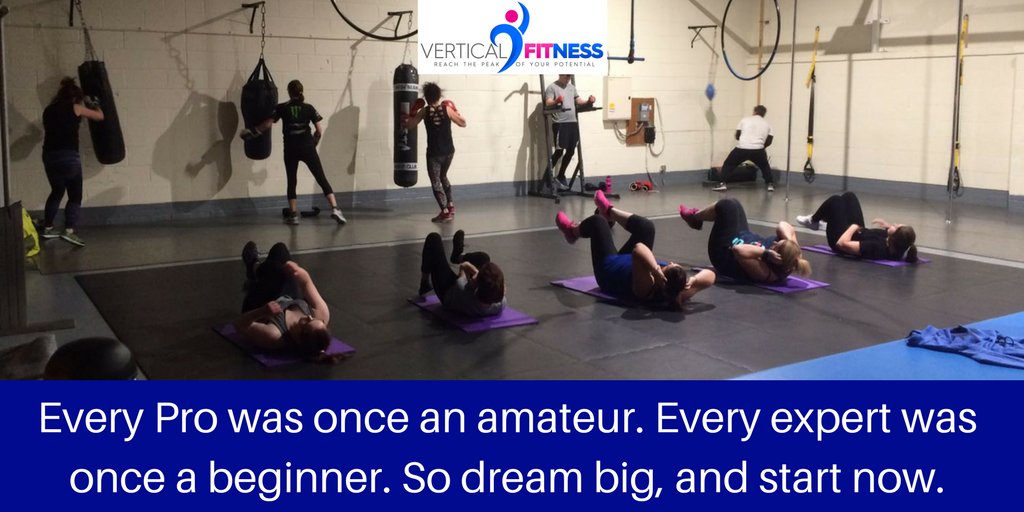 VerticalFitGain's tweet photo. Don't be put off by how good someone else is. Start your own fitness journey. It will get easier. #Fitnessforlife #teamvertical https://t.co/6nknOrjEah